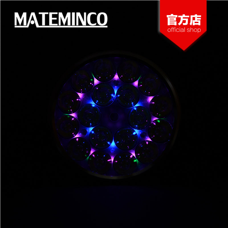 Mateminco MT18S 15000lm 18*Luminus SST20 LED Flashlight ANDÚRIL UI