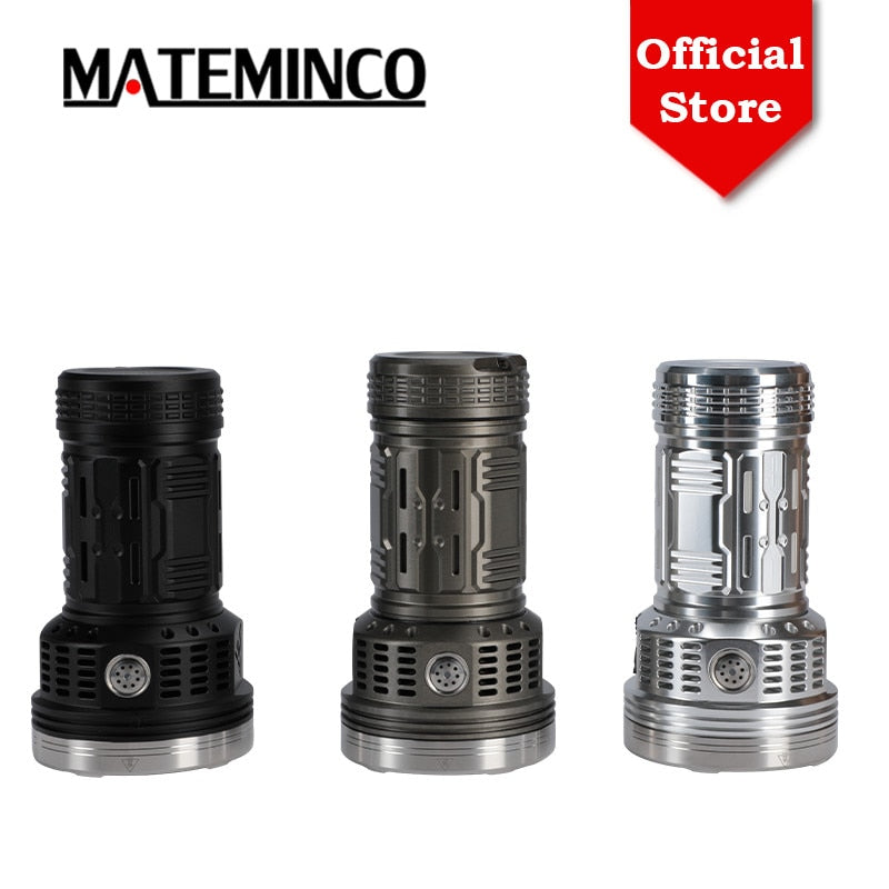 MATEMINCO MT18X 18xSFQ43 21000LM 871M  21700 LED Flashlight  Anduril UI