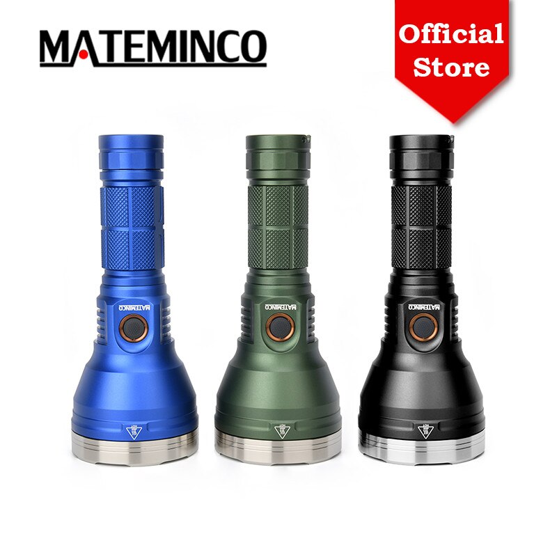 MATEMINCO MT90Mini Luminus SBT90.2 4500 Lumens 1428 Meters Rechargeable Thrower Flashlight