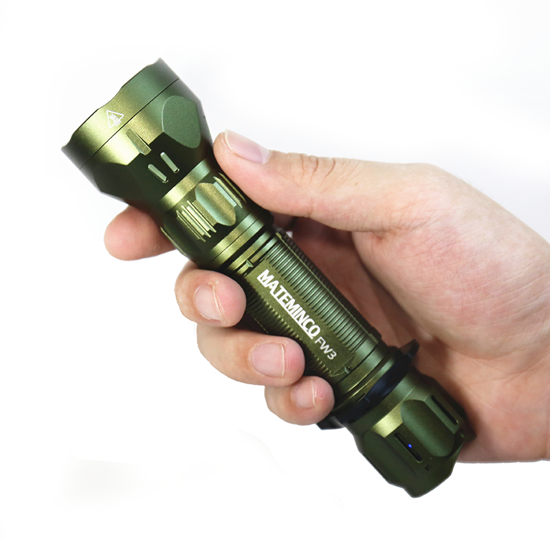 fenix flashlight 1550 lumens MATEMINCO FW3 1550lm 1350m LED LEP Thrower Flashlight – Nealsgadgets