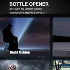 COB Working Light Keychain Flashlight