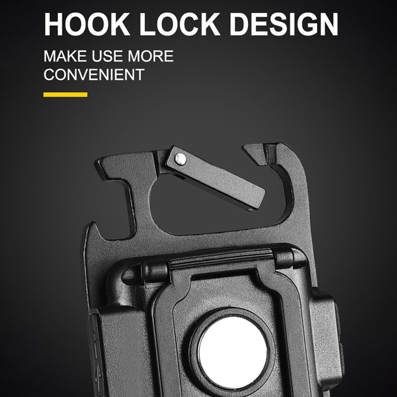 COB Working Light Keychain Flashlight
