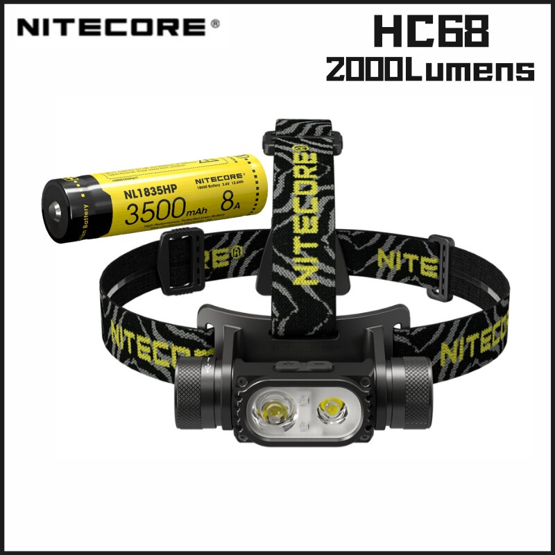 NITECORE HC68 SST40 LED 2000lm Headlamp