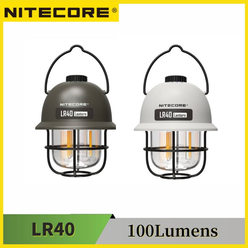 NITECORE LR40 100Lumens USB-C Rechargeable Camping Lantern Main image
