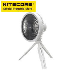 NITECORE NEF10 3-in-1 Camping Electrice Fan 10000mAh USB-C Rechargeable Ceiling Fans