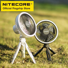 NITECORE NEF10 3-in-1 Camping Electrice Fan 10000mAh USB-C Rechargeable Ceiling Fans