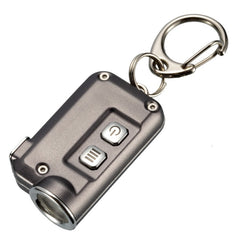 NITECORE TINI Keychain Light 380Lumen CREE XP-G2 S3 LED USB Rechargeable Built-in Battery Key Button Flashlight Outdoor MINI EDC