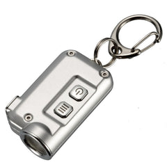 NITECORE TINI Keychain Light 380Lumen CREE XP-G2 S3 LED USB Rechargeable Built-in Battery Key Button Flashlight Outdoor MINI EDC