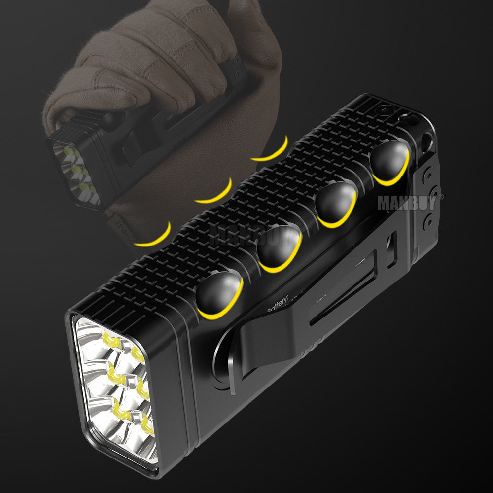 Nitecore TM12K 6x CREE XHP50 12000 Lumen Rechargeable LED Tactical Flashlight Secondary image