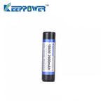 Original 1 Pcs KeepPower 2600mAh 18650 P1826R protected li-ion rechargeable battery Max 15A discharge