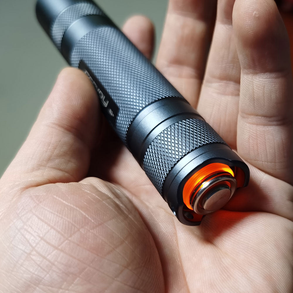 lighted switch for convoy flashlight (gray and black S2+) / C8 /C8+/S21A