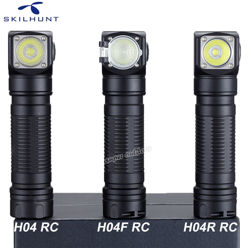 Skilhunt H04 H04R H04F RC 1200 lumen Magnetic LED flashlight Headlamp Main image