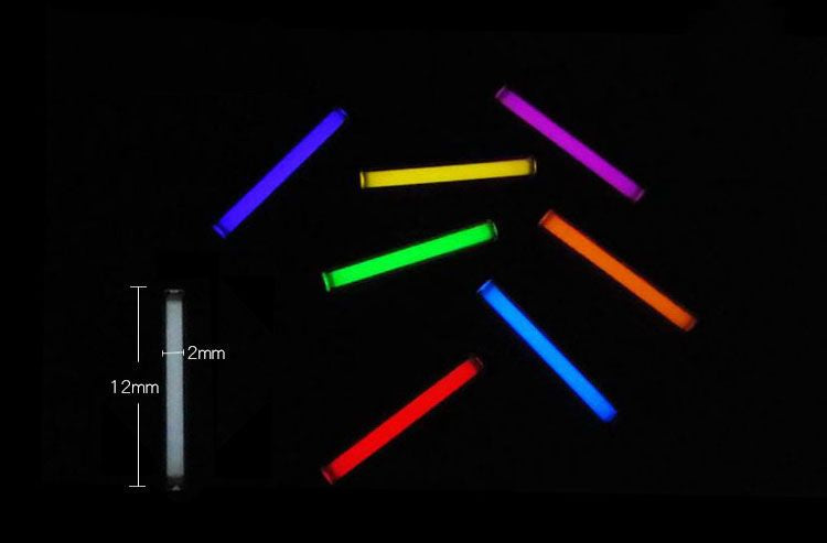 1pcs Trit Vials Tritium Multicolor Self-luminous 15-Years.