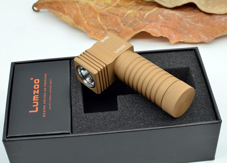 Lumzoo GH10 XPL V6 18650 1200LM Angle LED Flashlight