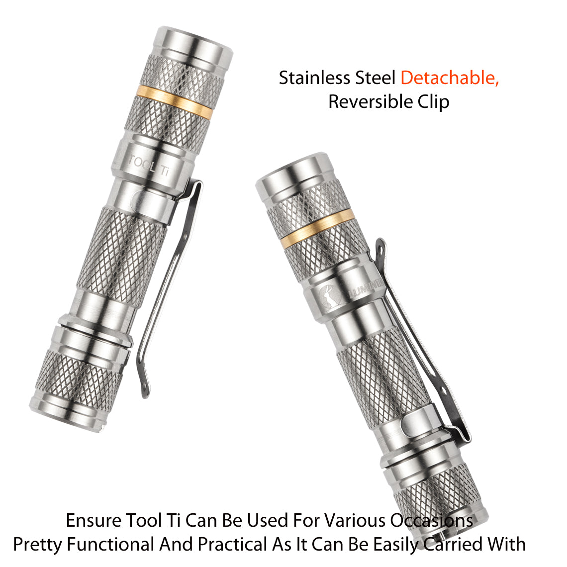 LUMINTOP Tool Ti Special Mini Keychain EDC Flashlight