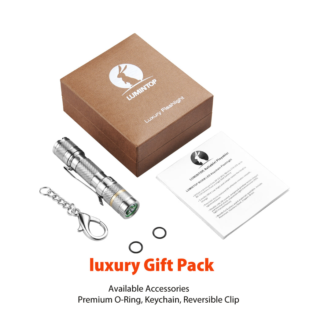 LUMINTOP Tool Ti Special Mini Keychain EDC Flashlight