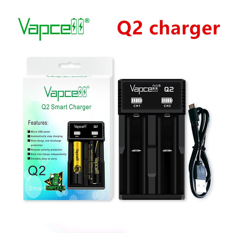 Vapcell Q2S Q4 U2 Q2 Q1 charger – Nealsgadgets