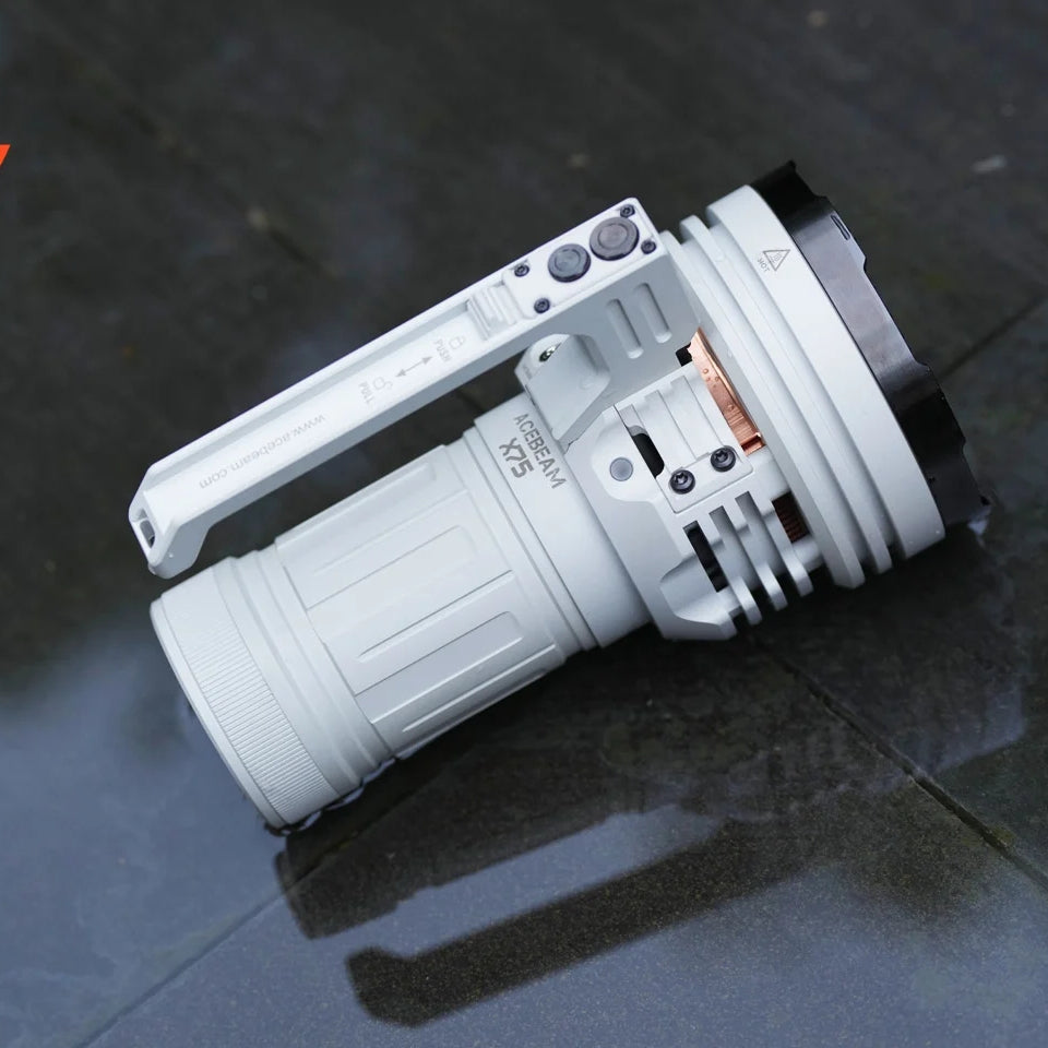 ACEBEAM X75 12x XHP70.2 80000 lumens Monster Flood Flashlight