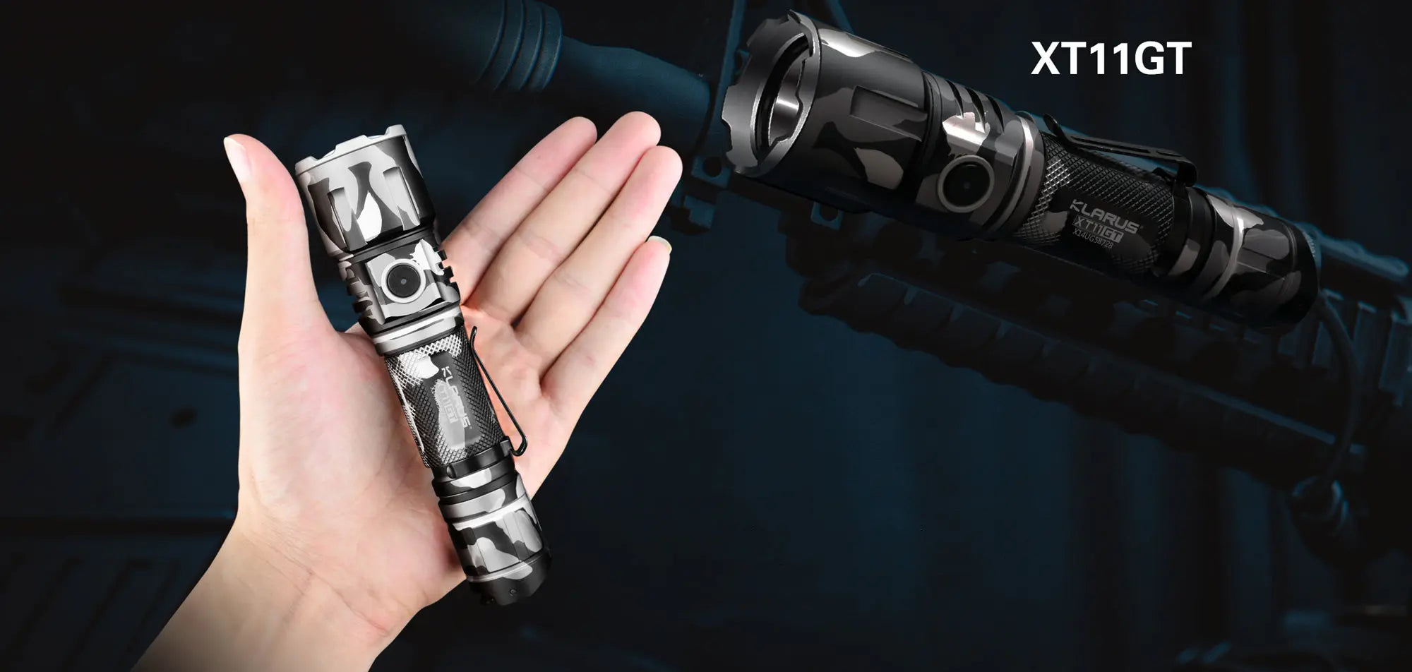 Klarus XT11GT Urban Camo XHP35 HD 2000 Lumen Rechargeable Tactical LED – Nealsgadgets