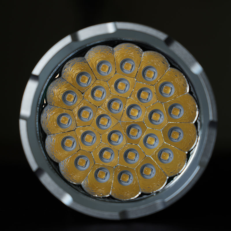 HaikeLite HK29 29*LH351D High CRI 27000lm 600m Flood LED Flashlight