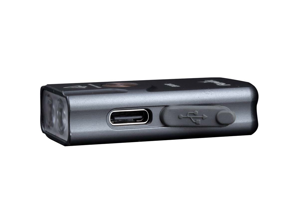 Fenix E03R 260 Lumens USB-C Rechargeable LED Keychain Keylight Flashlight