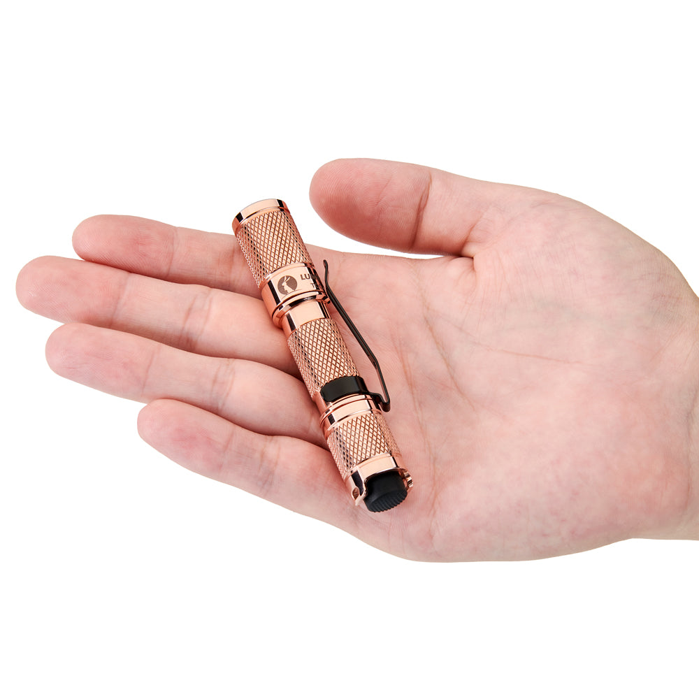 LUMINTOP Copper  Brass Tool AAA Special Mini Keychain EDC Flashlight
