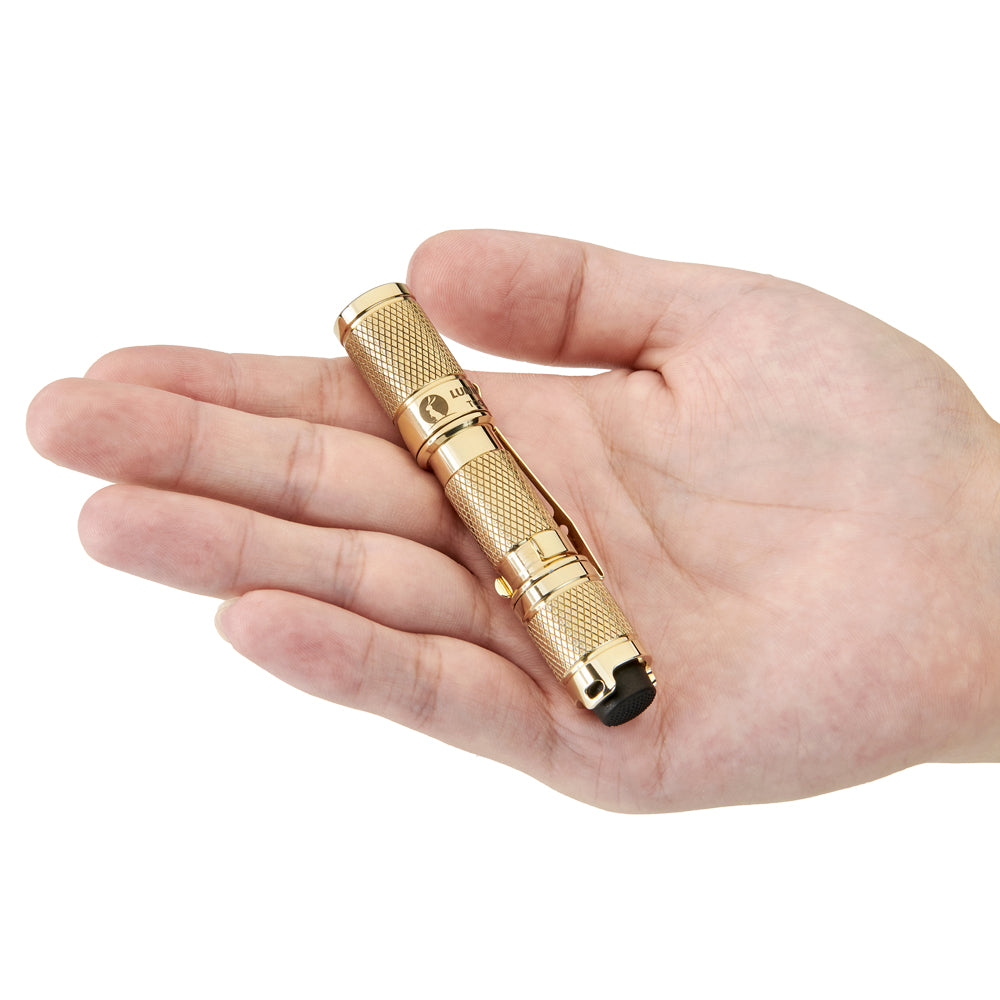 LUMINTOP Copper  Brass Tool AAA Special Mini Keychain EDC Flashlight