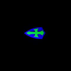 Nealsgadgets Glow Cross Shield Clip Gasket FW3A For Flashlight Blade