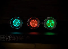 Peng Wang Custom Titanium He Dan Flashlight
