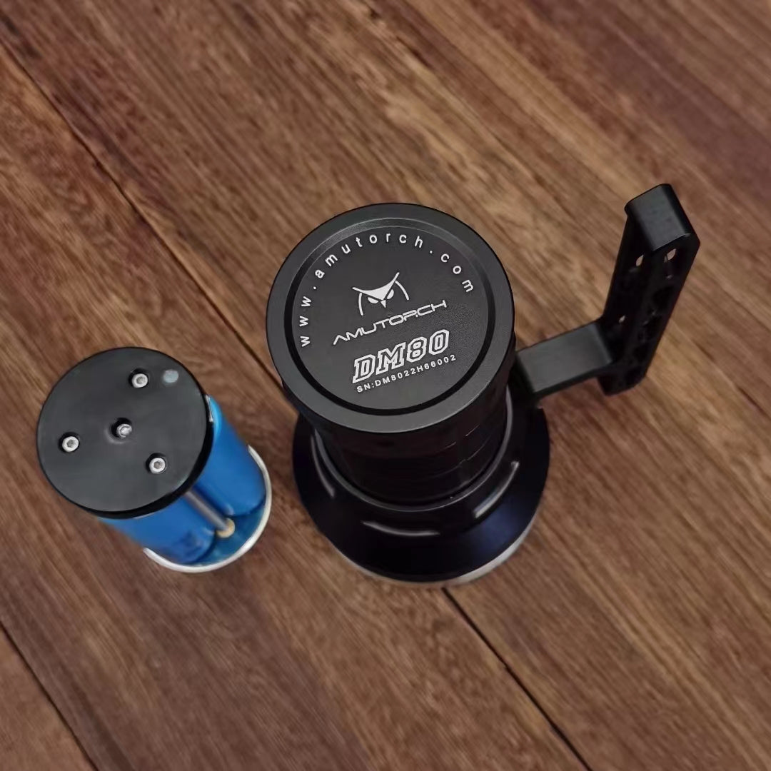 Amutorch DM80 8x Luminus SFT40 18000lm 1389m Tiny Monster Flood LED Flashlight Secondary image