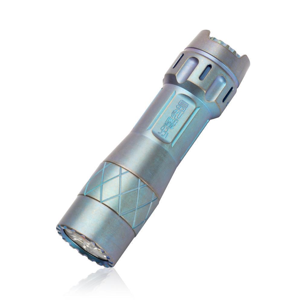 LUMINTOP LM10 10th Anniversary Titanium Flashlight