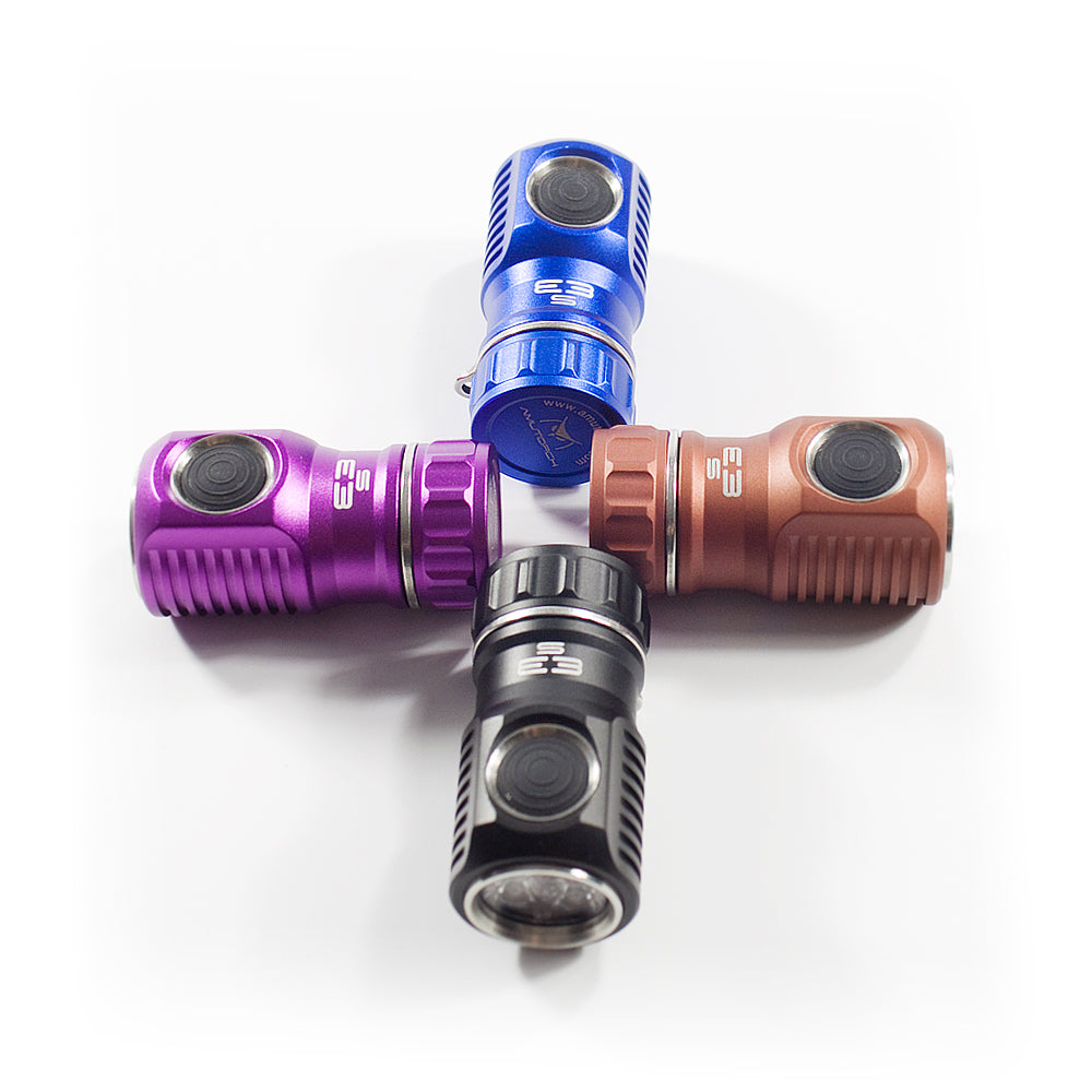 AMUTORCH E3S SST20 3000LM 20350 EDC Flashlight
