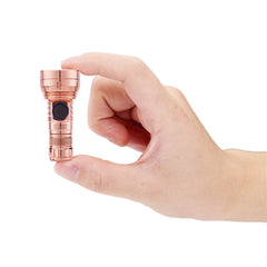 LUMINTOP GT Nano Copper Brass KW CSLNM1.1 450LM 350M THROW EDC FLASHLIGHT