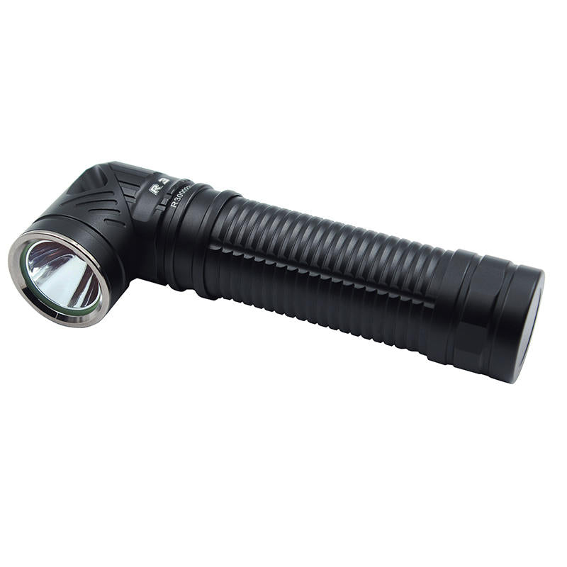 Rofis R3 CREE XM-L2 U3 1250LM Angle Head LED Flashlight Headlamp