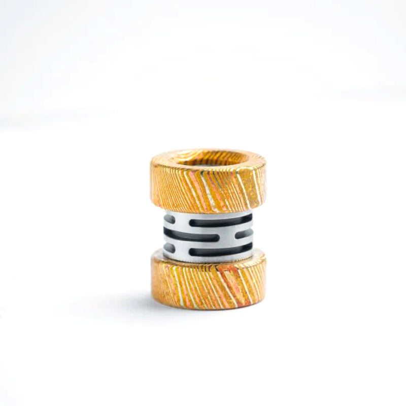 LAUTIE Titanium Alloy Knife Pracord Pendant Keychain Key DIY Bead