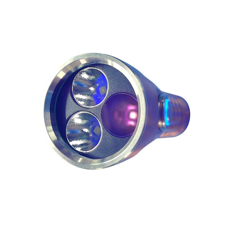 WAINLIGHT Copper Osram KW CSLNM1.1G/UV 365nm UV Rrechargeable Flashlight