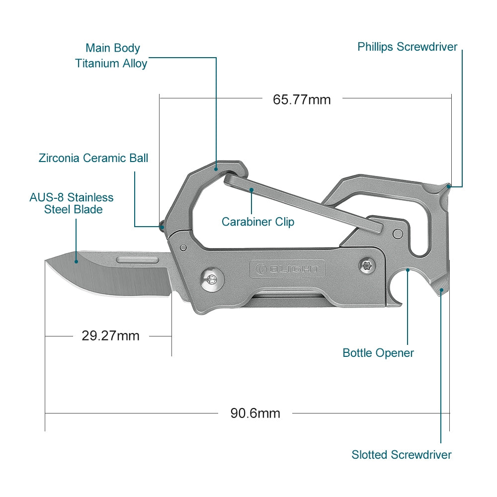 OLIGHT OTool Ti Multitool