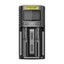 NITECORE UMS2 2 Slots LCD Screen Battery Charger For 26650 18650 21700 16340 18350