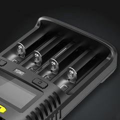 NITECORE UMS4  LCD Screen 4 slots USB Battery Charger 18650/21700