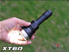 Amutorch XT60 RC90 3500lm 1450m 21700 Trower LED Flashlight