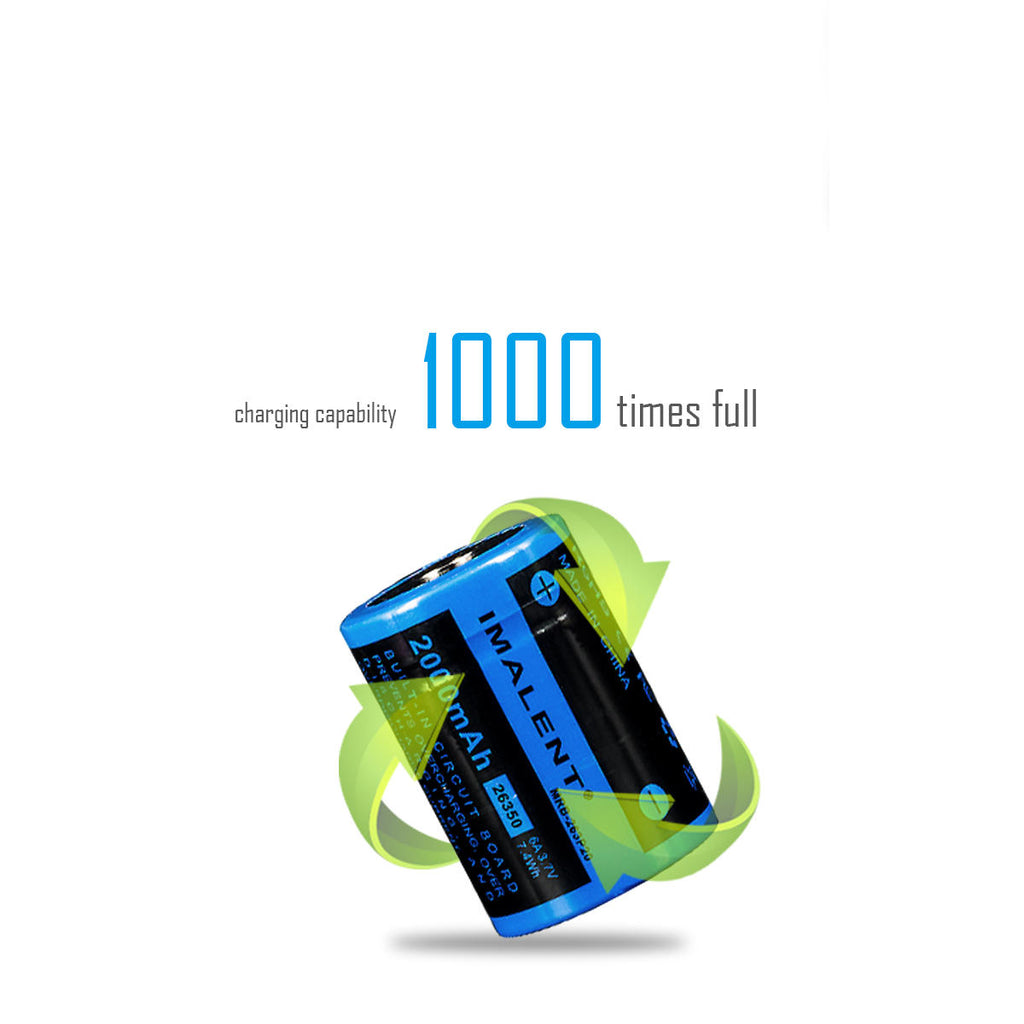 Imalent MRB-263P20 2000mAh 26350 Battery