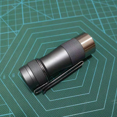 BLF/TLF FW3A 18350 18500 Tube SS bezel Deep Carry Clip