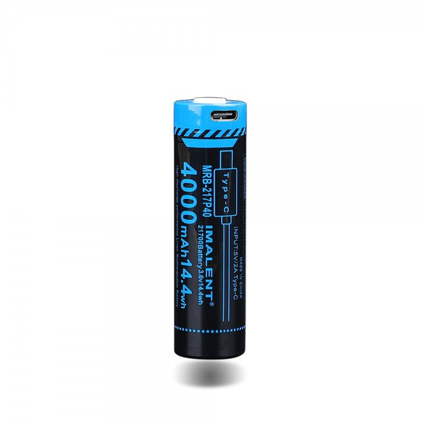1Pcs IMALENT MRB-217P40 21700 4000mAH 35A Discharge Battery