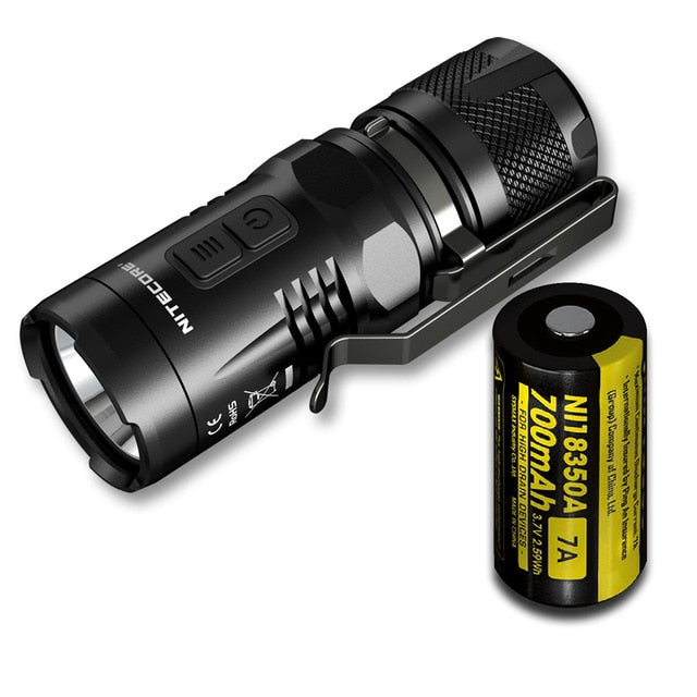 Nitecore Explorer EC11 CREE XM-L2 U2 LED 900 Lumens 18350 EDC Flashlight