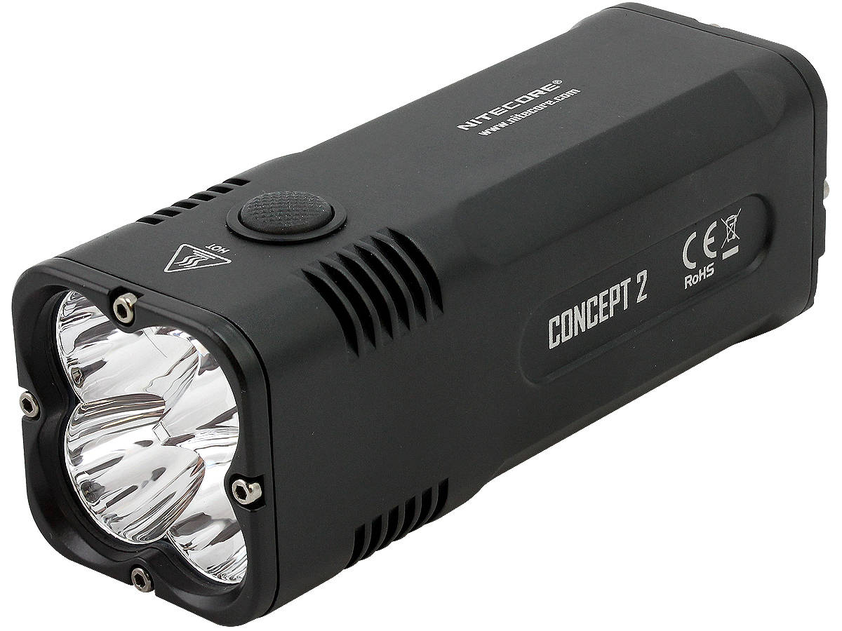 Nitecore CONCEPT 2 4 x XHP35 6500LM Led Flashlight. Main image