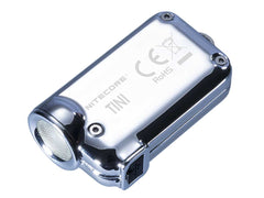 Nitecore TINI SS CREE XP-G2 LED 380 Lumens USB Rechargeable Stainless Steel LED Keychain Light