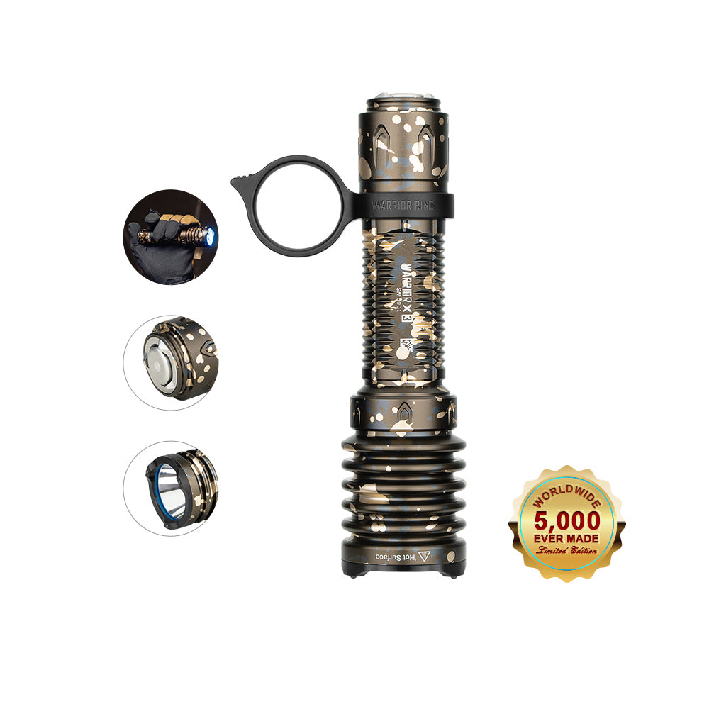 OLIGHT Warrior X3 2500lm 560m 21700 Powerful Tactical Flashlight